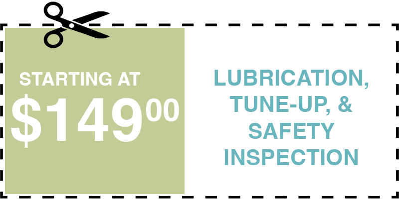 149 garage door MAINTENANCE Blue Point