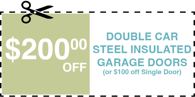 200 off garage door repair Blue Point