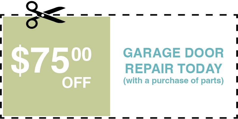 75 off garage door repair Blue Point